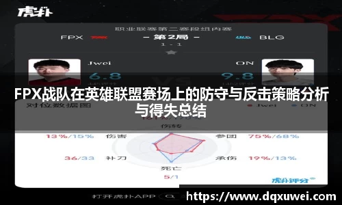 FPX战队在英雄联盟赛场上的防守与反击策略分析与得失总结